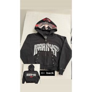 IMBOYS Redemption Dove Cropped Full Zip Hoodie Mens M Streetwear Heavyweight NEW